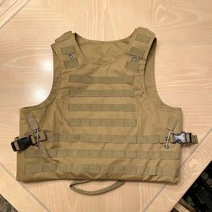 Plate Carrier Vest used in Airsoft play.